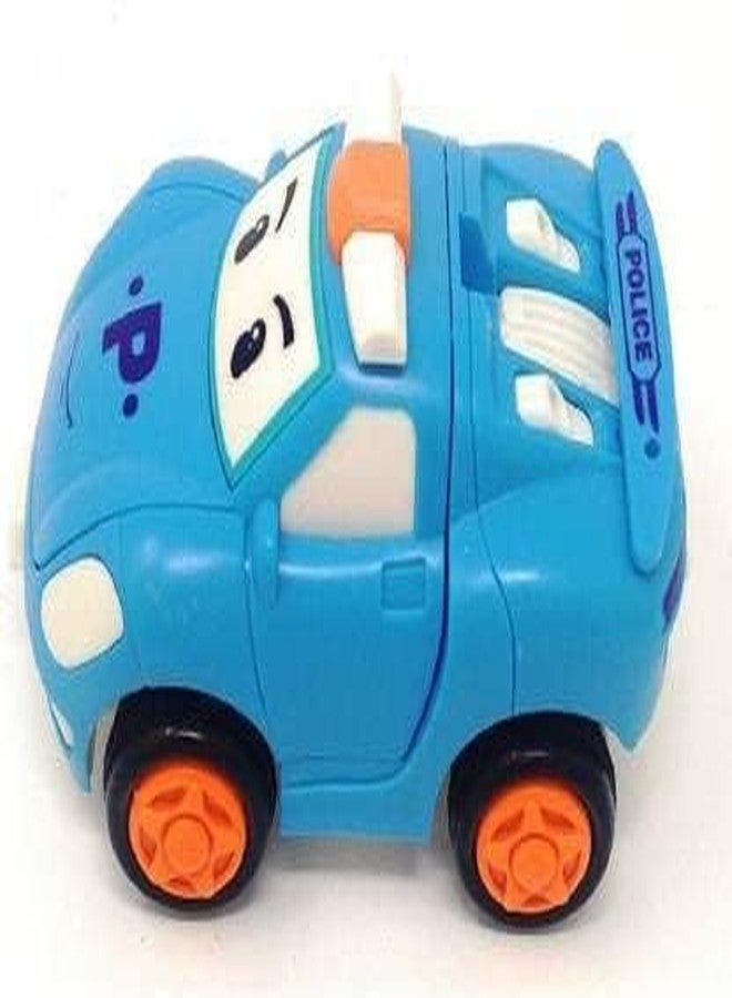 Bluebell Mini Cartoon Transformer Car for Kids & Lover - Push N Go Toys - Pull Back Racing Car (Pack of 1-multiolored) - Image 3