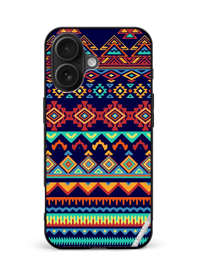 VR CREATIVE Protective Case Cover For Apple iPhone 16 Texture Design Multicolour