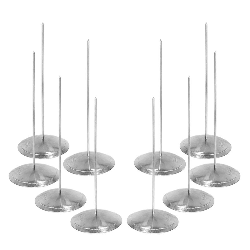 GoodWill Tech Stainless Steel Desk Straight Rod Paper Bill Fork (10) - Image 1