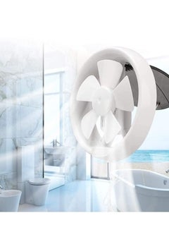 MODI MODI Standard Kitchen Extractor Fan 15W 6inch, Silent Fan With Window, Extraction Ventilation Fan Bathroom Kitchen, EXHAUST Bathroom Wall Mounted Ceiling  - Image 4