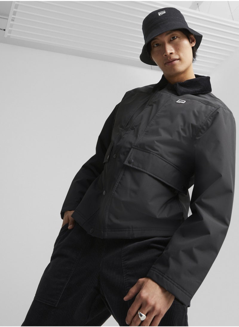 PUMA - DOWNTOWN Mens Padded Coach Jacket - Image 1