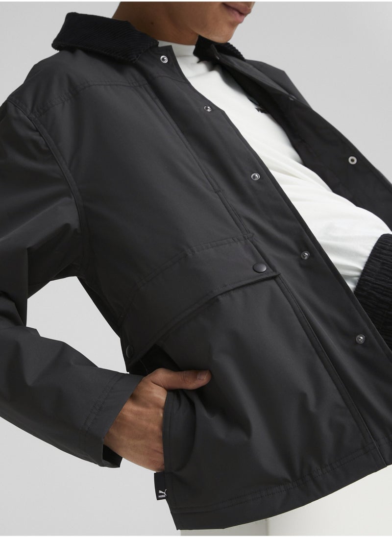 PUMA - DOWNTOWN Mens Padded Coach Jacket - Image 1