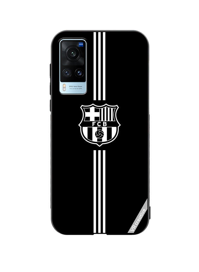 VR CREATIVE غطاء حماية لهاتف Vivo X60 بتصميم Fcb متعدد الألوان - Image 1