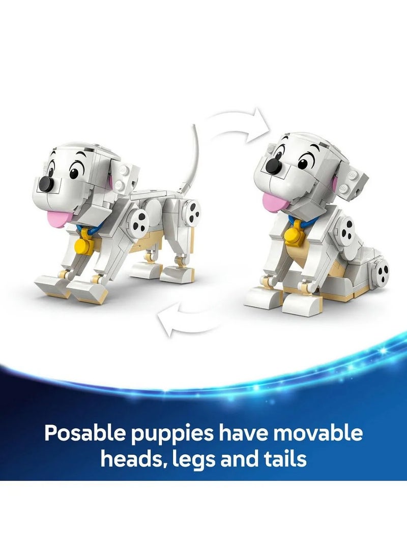 LEGO | Disney Classic Lucky & Penny 101 Dalmatians Puppies, Gift-Giving Idea, Building Toy for Kids 43271 - 268 Pieces - Image 5