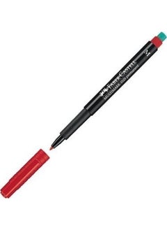 FABER-CASTELL Permanent Pencil M Red 152521 