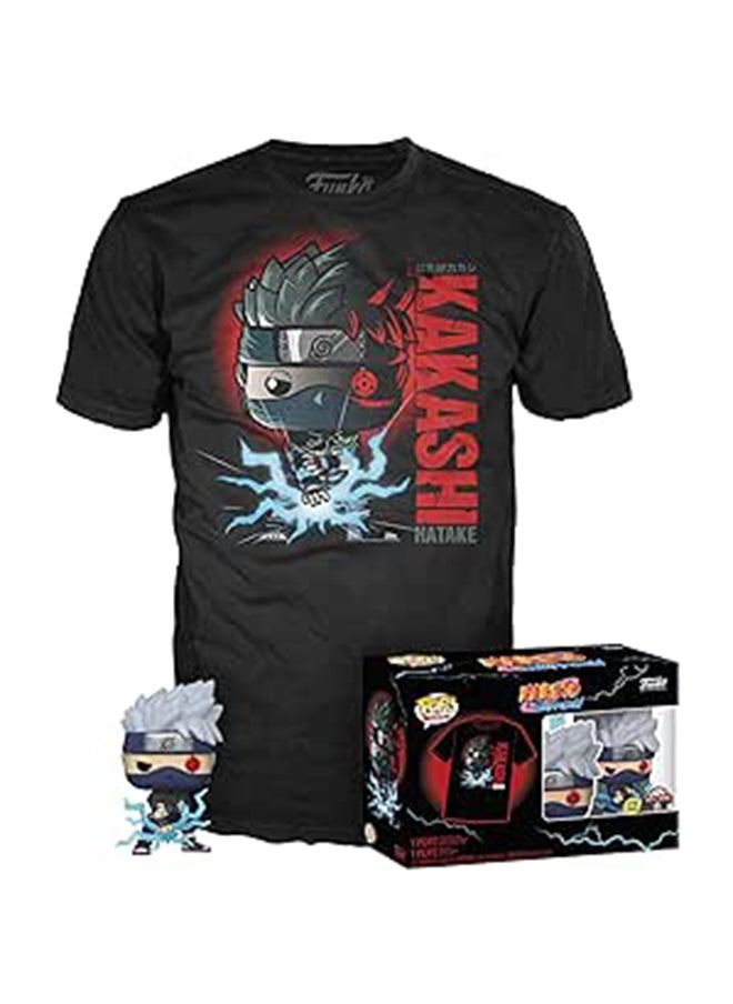 Funko - فانكو بوب آند تي! رسوم متحركة: ناروتو - كاكاشي (يسار)، تي 63365 - Image 1