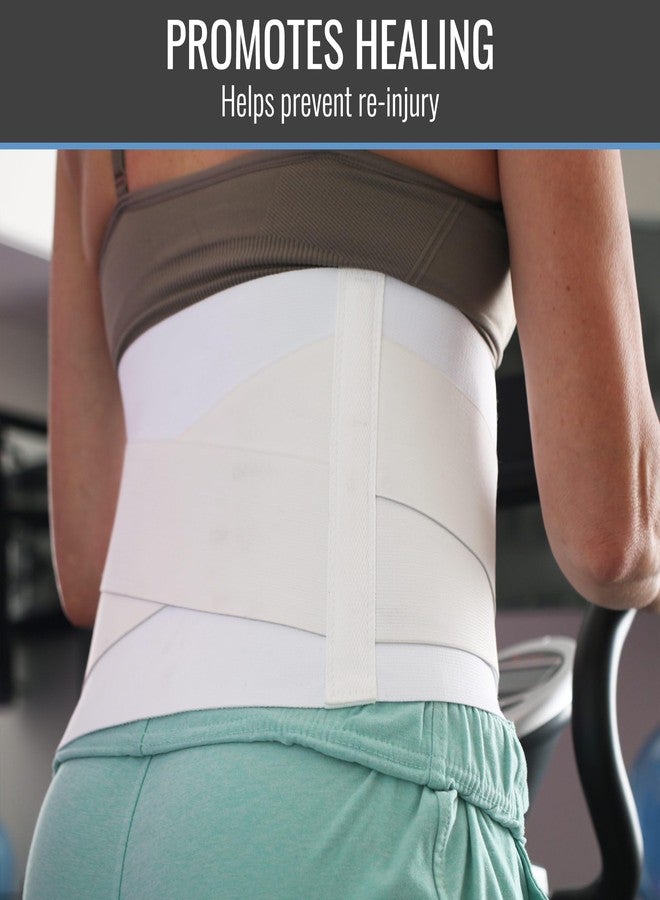 DMI Universal Elastic Back Support Brace with Crisscross Design for Extra Support, Elastic Construction Provides Consistent Compression, FSA & HSA Eligible, Adjustable from 24″ - 46″ - Image 4