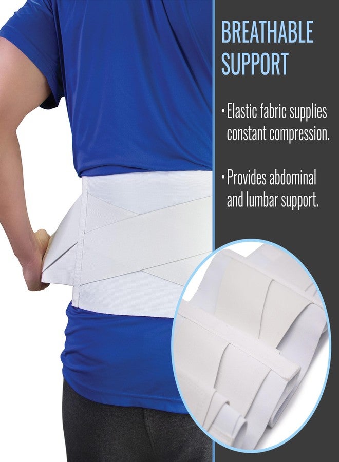 DMI Universal Elastic Back Support Brace with Crisscross Design for Extra Support, Elastic Construction Provides Consistent Compression, FSA & HSA Eligible, Adjustable from 24″ - 46″ - Image 5