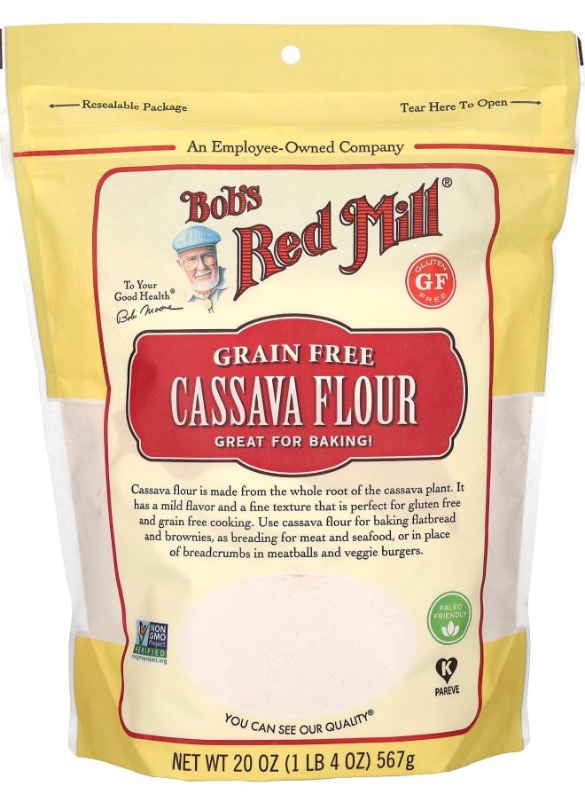 Bob's Red Mill Cassava Flour Grain Free 20 oz (567 g) 