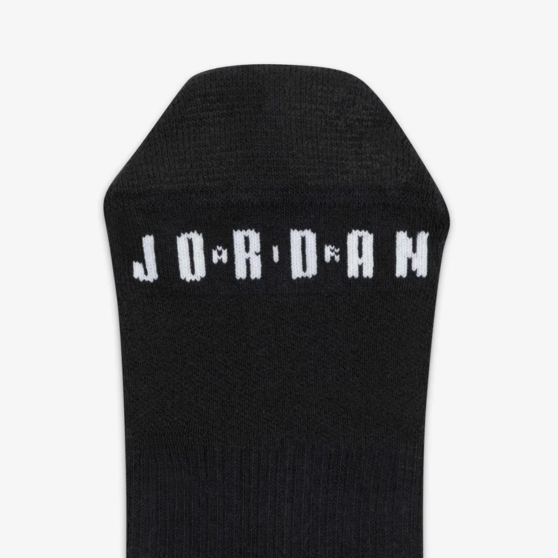 Jordan Black Essentials Crew Socks (3 Pairs)  | Best Price UAE