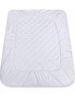 MAXQON Mattress Protector Cotton Soft Quilted, 100%Waterproof, King/Queen/Double/Single Sizes, Color White  - Image 4
