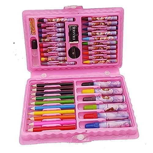 YOPRAM KidS ArtCraft Crayon Color Oil Pestal Sketch Pan Water Color With Brush 42 Pcs Color SetMulticolor - Image 1