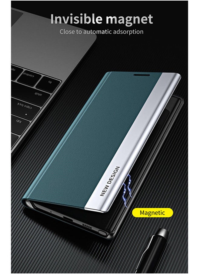 ISank - جراب قابل للطي مع نافذة عرض لهاتف Samsung Galaxy S23 Plus - Image 1