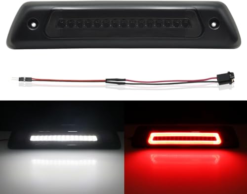 SHINEFIT LED Third Brake Light Compatible with 2009-2014 F150 Rapt0r 3rd Brake Light High Mount Stop Rear Brake Light White Cargo Lamp - Image 1