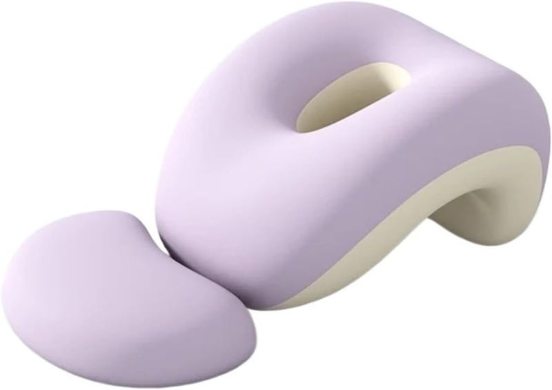 Elementary Pillow A Magic Tool Nap Time in School Classrooms Used，Compatible for Sleeping On Desks(Purple) - Image 1