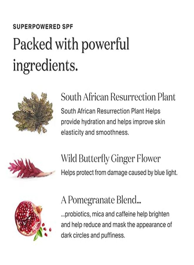 Supergoop! Brighteyed 100% Mineral Eye Cream 05 Fl Oz Spf 40 Pa+++ Hydrating & Illuminating Mineral Sunscreen Wrinklereducing Under Eye Cream For Dark Circles & Puffiness Revives Tired Eyes - Image 3