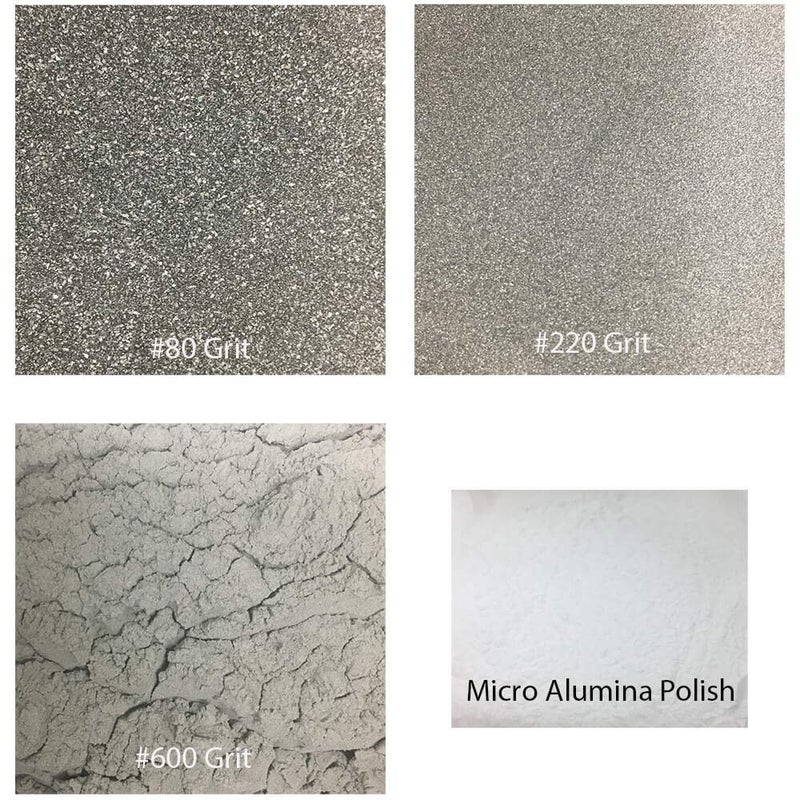 Rock Tumbler Abrasive Grit Kit - Silicon Carbide Grits - Micro Alumina - Grits for Gemstone Polishing and Rock Tumbling