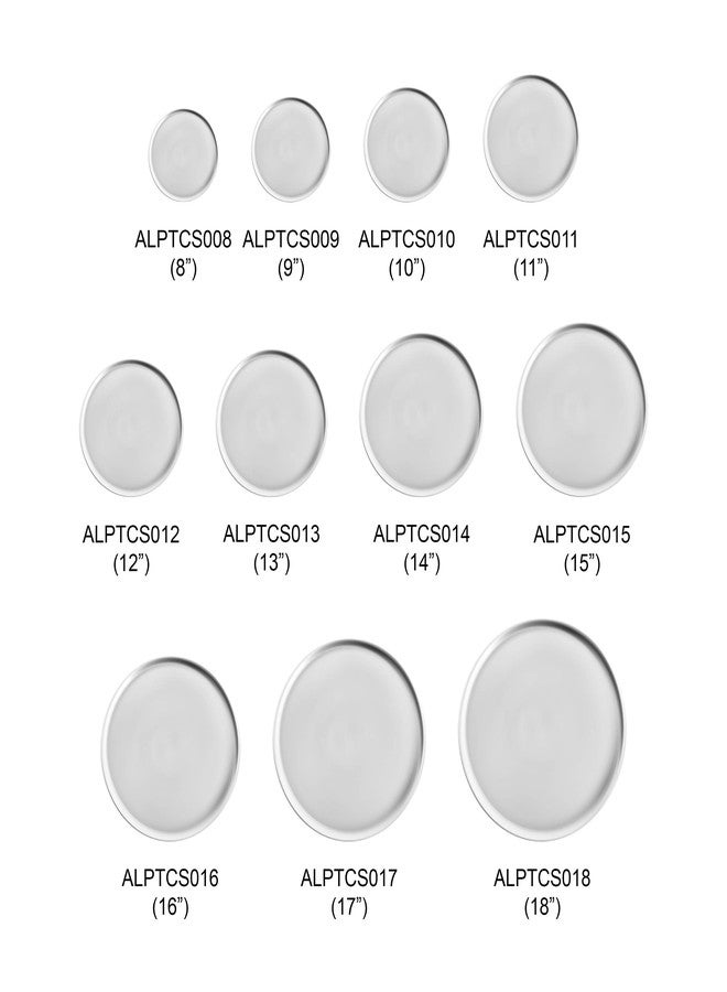 ثيندر جروب صينية بيتزا من الألومنيوم بتصميم كوبيه من ثاندر جروب، مقاس 10 بوصات - Image 4