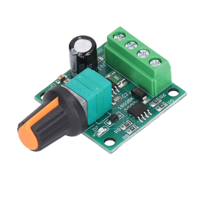 2 Sets Motor Speed Controller PWM Control Switch Regulator DC 1.8V‑12V for Fan Pump - Image 3