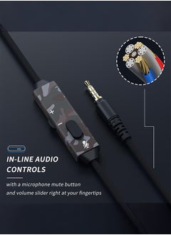 BINNUNE BG02 Wired Gaming Headset with Mic for PC PS5 PS4 Xbox one Switch  - Image 5