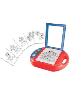 Lexibook Drawing Projector, 10 templates, lighting screen, 1 pen included, artistic and creative toy for girls and boys  - Image 2