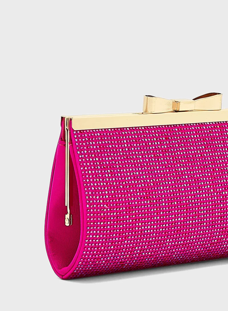 MENBUR Magnet Lock Clutch Bag