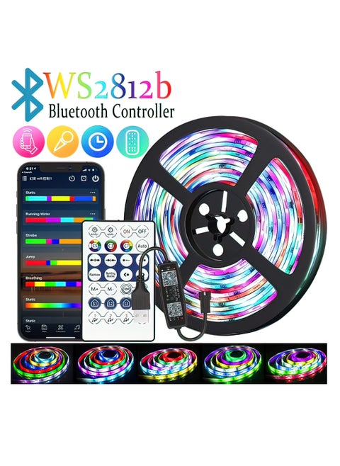 LED Strip RGB 2.4G Bluetooth Multi-Color Light Strip-Ambient Atmosphere Light Strip-Background Wall Light Strip