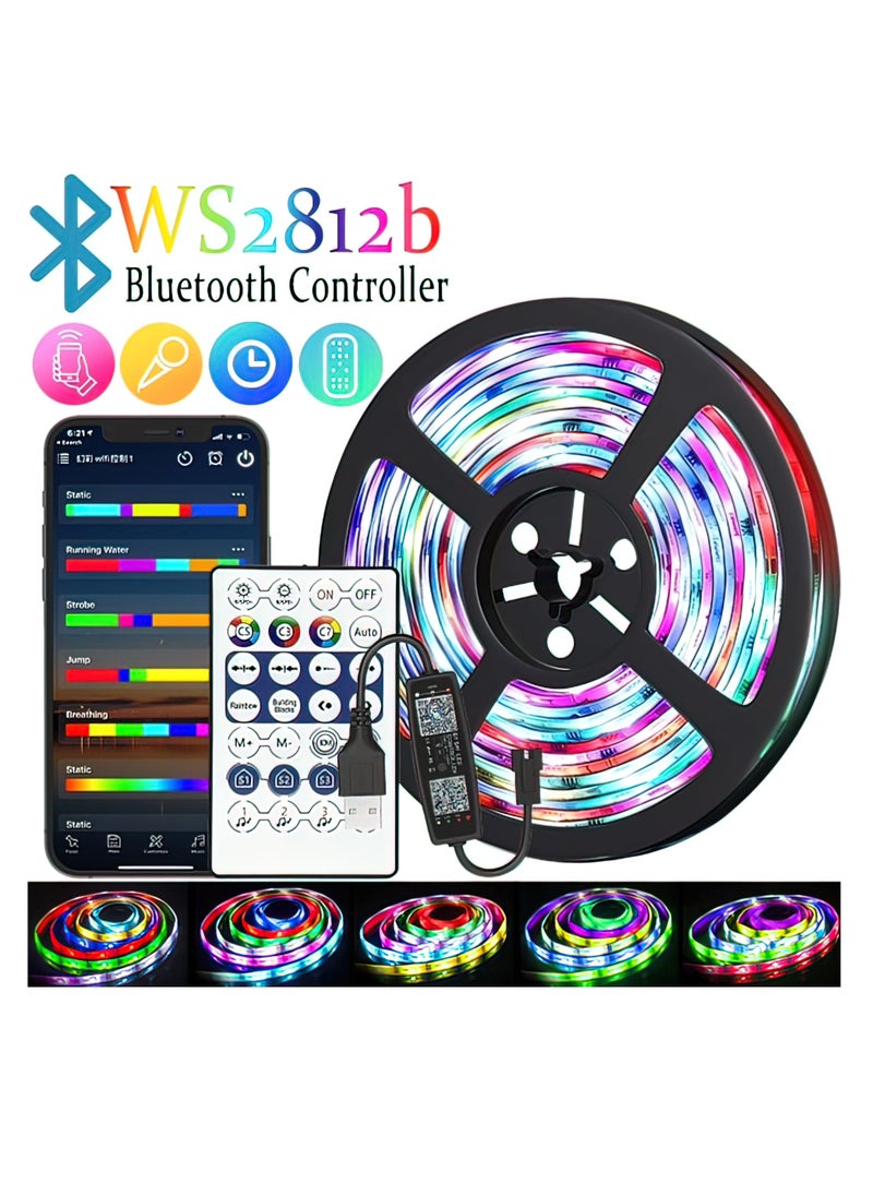 Goldfish - LED Strip RGB 2.4G Bluetooth Multi-Color Light Strip-Ambient Atmosphere Light Strip-Background Wall Light Strip - Image 1