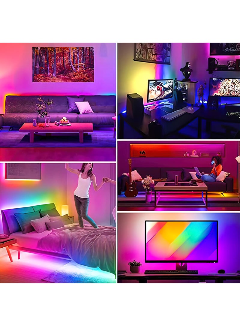 Goldfish - LED Strip RGB 2.4G Bluetooth Multi-Color Light Strip-Ambient Atmosphere Light Strip-Background Wall Light Strip - Image 1