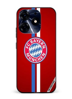 VR CREATIVE Protective Case Cover For Tecno Spark 10 Pro Fc Bayern Munchen Logo Red Design Multicolour  - Image 1