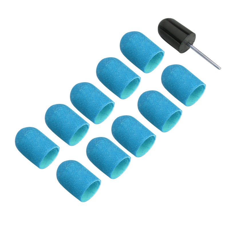 Nail Art Sanding Band: Green High-Quality Fine Sand - Durable Easy To Operate Nail Grinding Tool for Home Manicure & On-The-Go Nail Care - Image 4