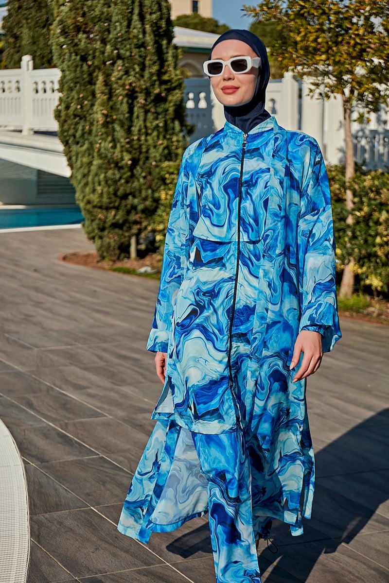 Remsa Mayo Remsa Swimsuit Remsa Modest Swimsuit Over Single Kaftan Kimono Pareo RP010 Nil  - Image 3
