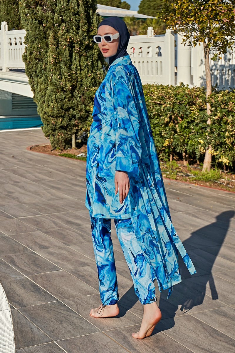 Remsa Mayo Remsa Swimsuit Remsa Modest Swimsuit Over Single Kaftan Kimono Pareo RP010 Nil  - Image 4