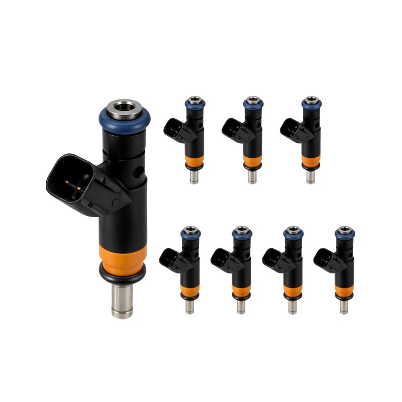 AUTO OCCASION Automotive Fuel Injectors Set of 8 Compatible with Dodge Challenger Charger Durango Ram 1500 2500 3500 Pickup Jeep Commander 57L Replace 05037479AA - Image 2