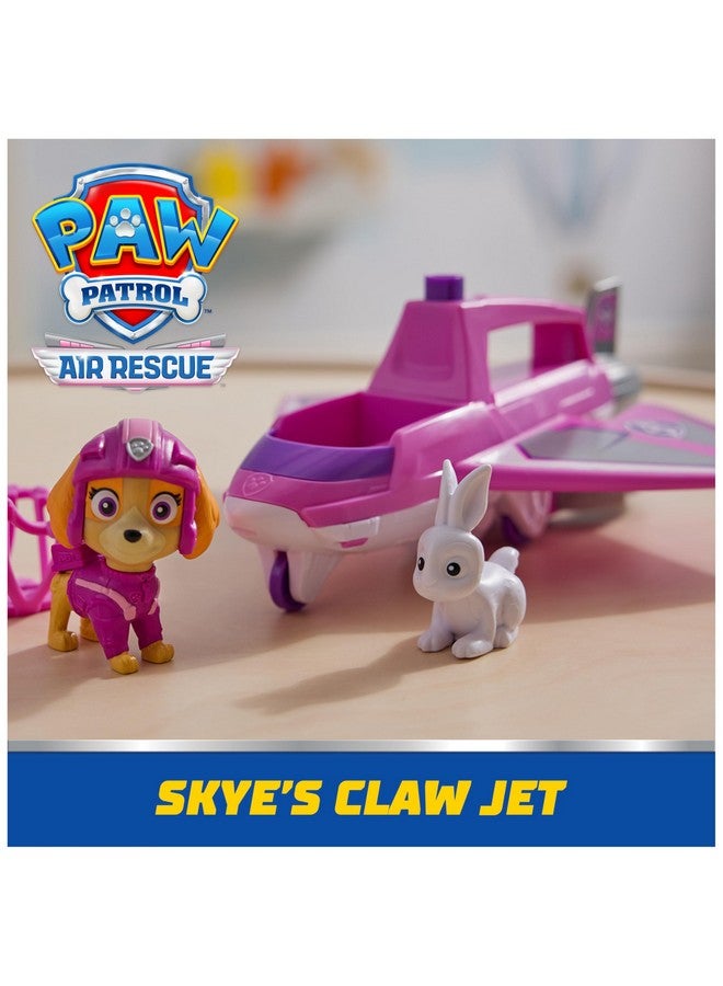 PAW Patrol: Air Rescue Skye Action Figure & Hero Claw Jet Plane with Retractable Claw, Rescue Basket & Bunny, Kids Toys for Boys & Girls Ages 3+ - Image 2