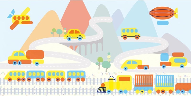 Avenir CH201765 Vehículos Match Create Vehicles-A Stamp Art Kit, Multicoloured - Image 2
