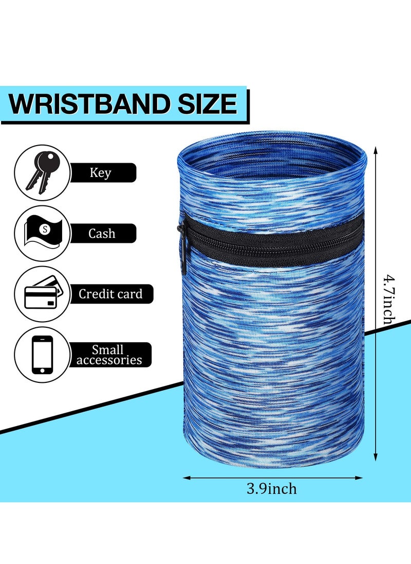 KASTWAVE - Wrist Wallet Running Wallet Wristband Wrist Wallets for Women Men Wrist Pouch Zipper Wrist Wallet for Running Walking Hiking Jogging Travel（5 Pieces ） - Image 1