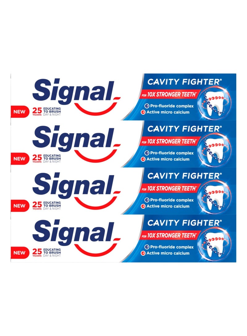 سيجنال معجون اسنان كاتي فايتر بالكالسيوم الدقيق والفلورايد النشط، 100 مل - Image 1