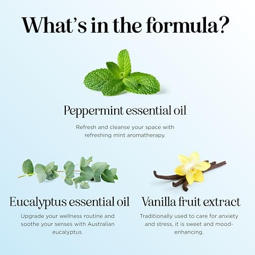 Maple Holistics Mint Essential Oil Blend - Refreshing Mint Oil Diffuser with Cooling Peppermint Spearmint Bergamot and Eucalyptus Oils - Pure Aromatherapy Oils - Image 5