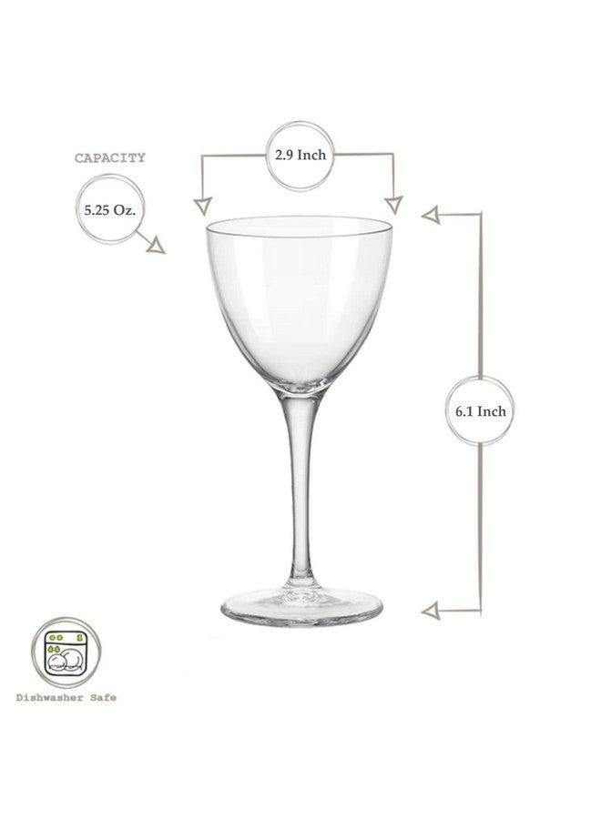 Bormioli Rocco Bormioli Rocco Bartender Novecento 5.25 oz. Nick & Nora Cocktail Glass, Set of 4, Clear  - Image 2