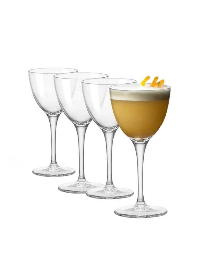 Bormioli Rocco Bormioli Rocco Bartender Novecento 5.25 oz. Nick & Nora Cocktail Glass, Set of 4, Clear  - Image 1