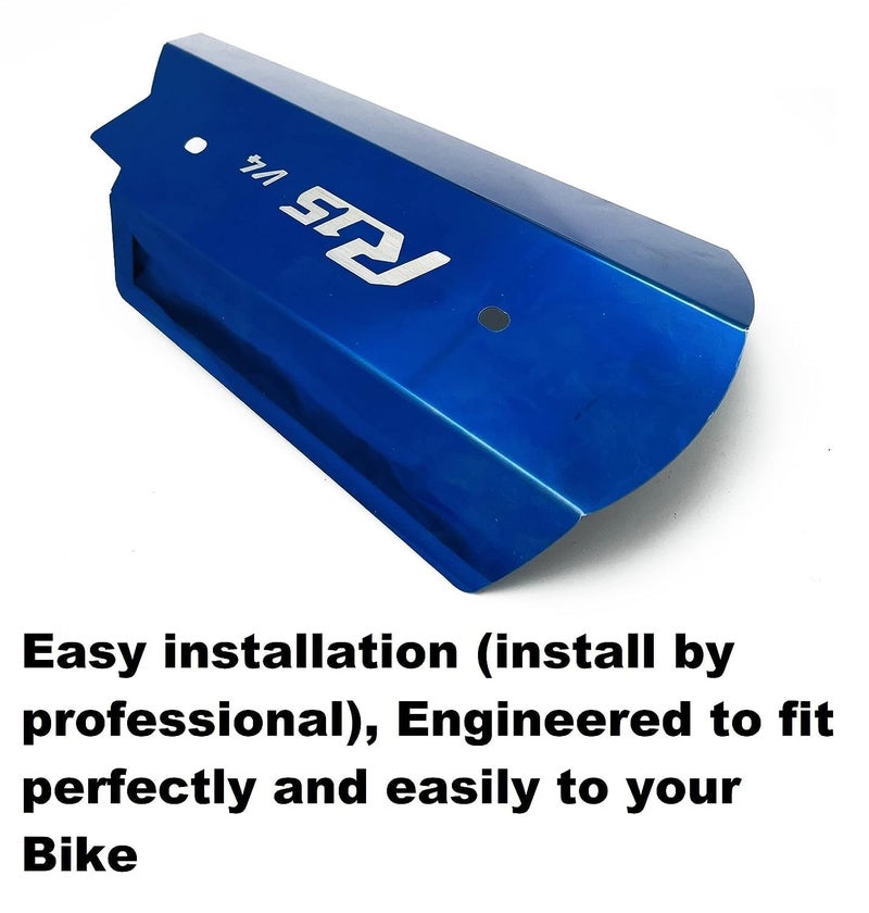 SGTB Steel Bike R15 V4 Exhaust Cover Silencer Guard Heat Shield for R15 V4 - Image 4