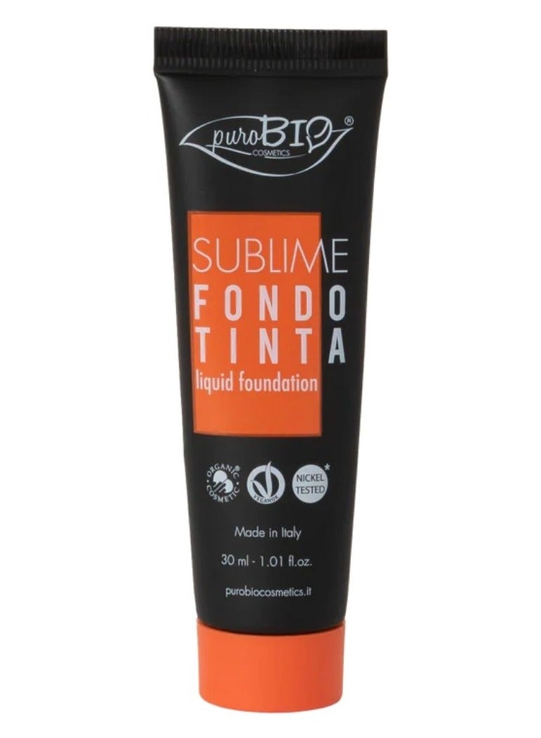 puroBio Sublime Liquid Foundation High and Modulable Coverage 04 30ml - Image 1