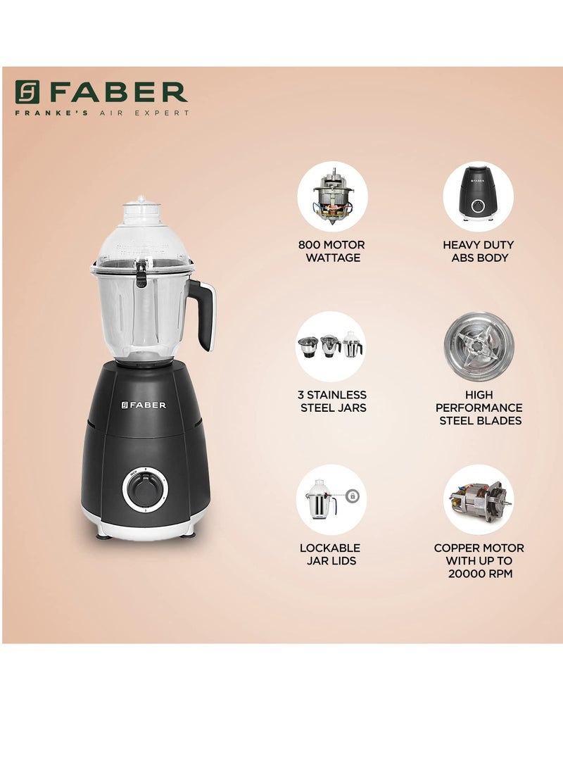 Faber Faber crown 800W blender mixer grinder  - Image 2