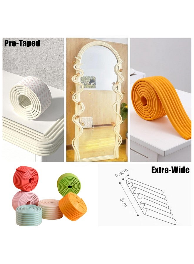 M2cbridge Multifunctional Edge and Corner Guard Coverage Baby Safety Bumper DIY 6.5 Ft (Black (6.5ft x 2)) - Image 2