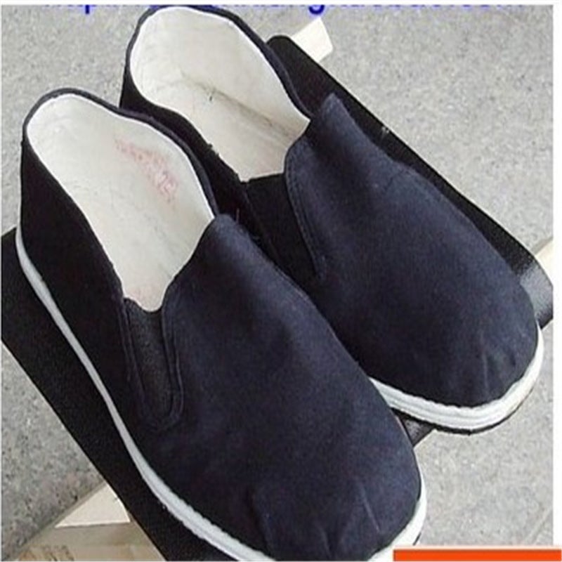 Special Shoes For Adult And Children'S Performance Costumes, Military Shoes, Eighth Route Army, Red Army, Black Zhongshan Cloth Shoes, Military Style - Image 3