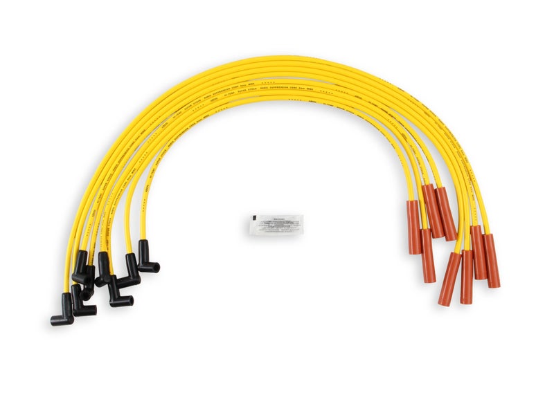 ACCEL 4071 Spark Plug Wire Set - Super Stock Graphite Core 8mm - Yellow - Image 1