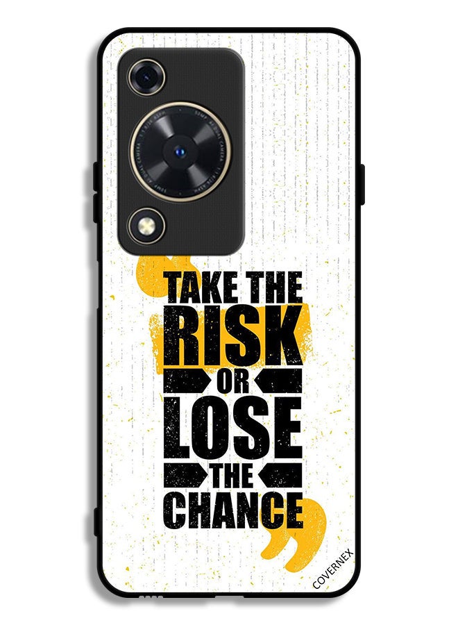 Covernex Huawei Nova Y72S Protective Case Cover Take The Risk
