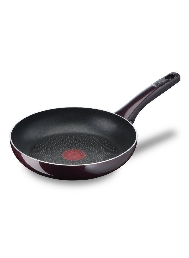 تيفال TEFAL Resist Intense Frypan | مقلاة تيفال ريزست إنتنس | 28 سم | مقلاة غير لاصقة | سهلة التنظيف | طبقة غير لاصقة | تقنية تيرمو-سيجنال™ | طهي صحي | أواني طهي آمنة | فرنسا | تحمير | وصفات | D5220683 أسود/ أحمر - Image 1