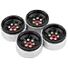 Pothyes 10 Beadlock Wheel 378mm Offset Wheel Rims for 118 124 RC Crawler Car Axial AX24 SCX24 FMS FCX24 TRX4M Upgrades Black - Image 4